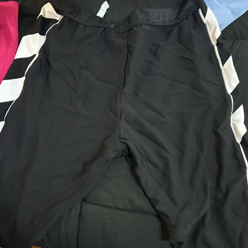 Worn off white leggings